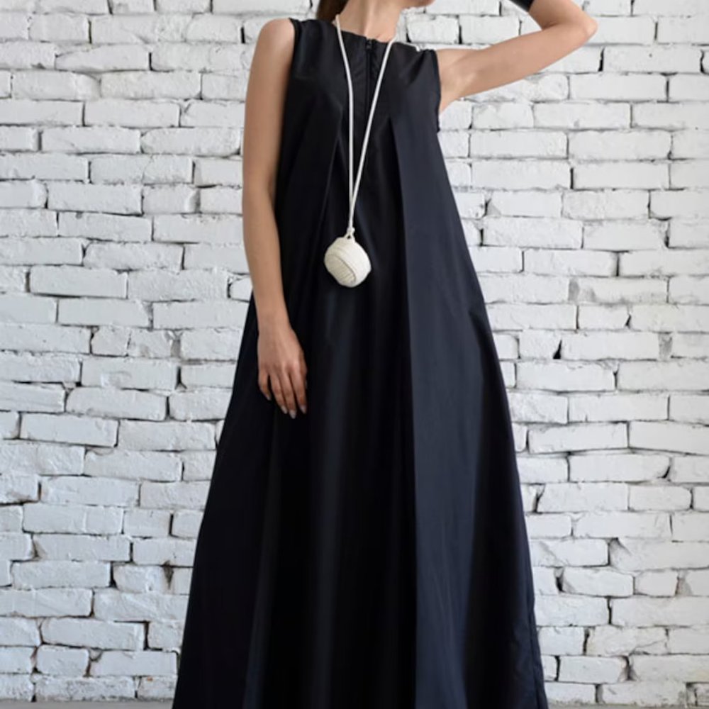 Long Loose Dress / Metamorphoza Dress / Plus Size Boho Dress / Boho Maternity Dr